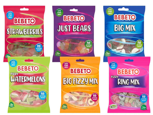 Bebeto Sweet Grab Bags x 1 Packet Various Options