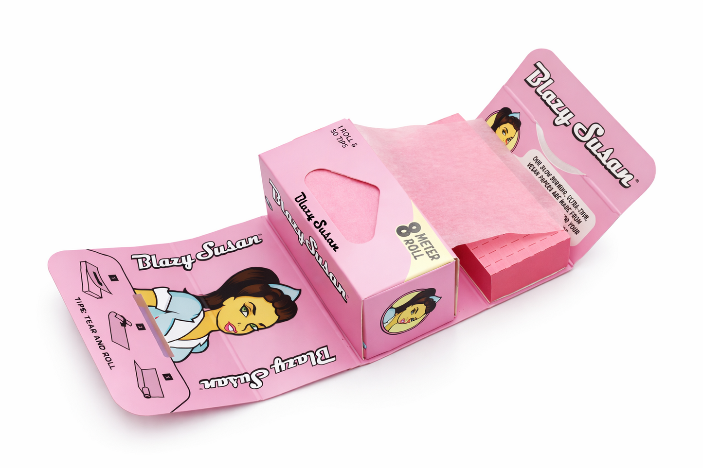 Blazy Susan High Roller Kit single pack shown in pink branded packaging on a pure white background.