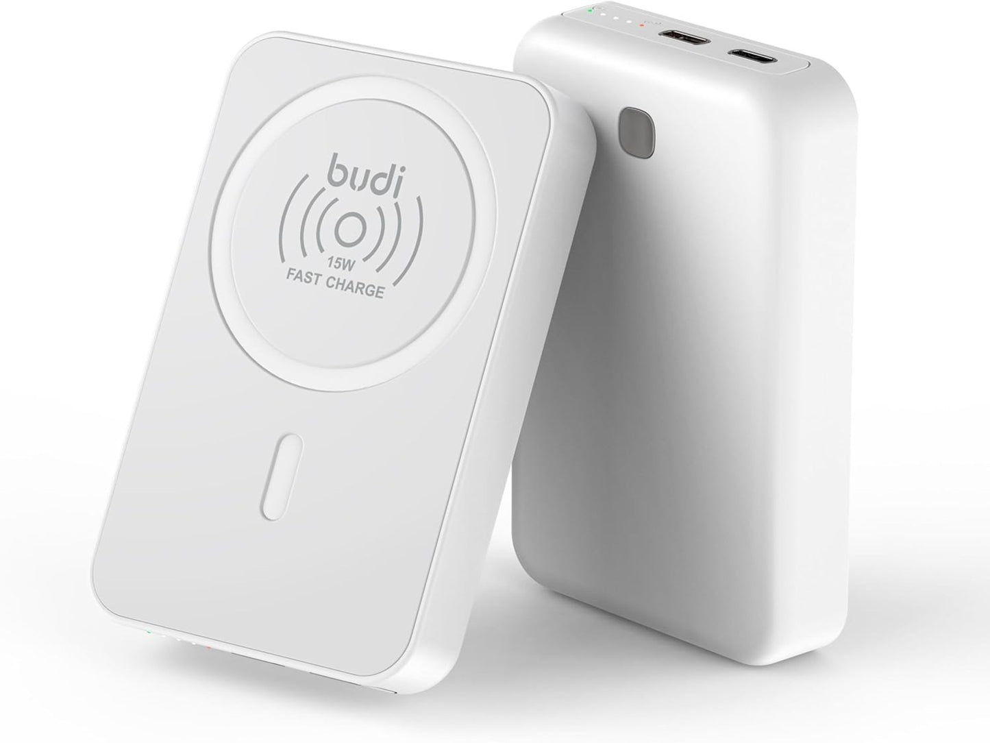 Budi 20W Magnetic Wireless Power Bank 10000 mAh Dual Input