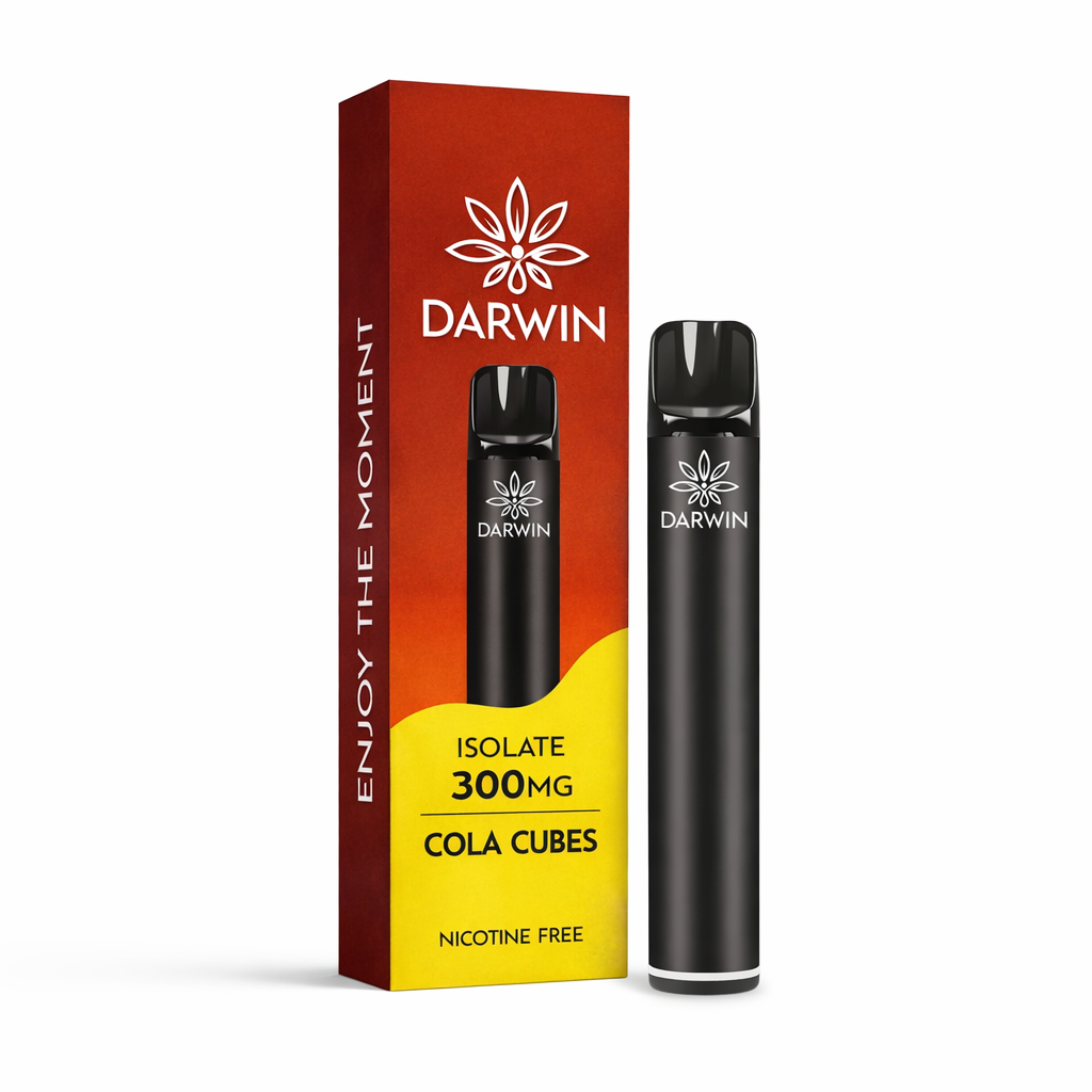 Darwin device displayed on a pure white background with clear hardware detailing and clean label presentation.