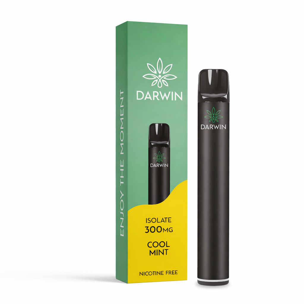 Darwin device displayed on a pure white background with clear hardware detailing and clean label presentation.