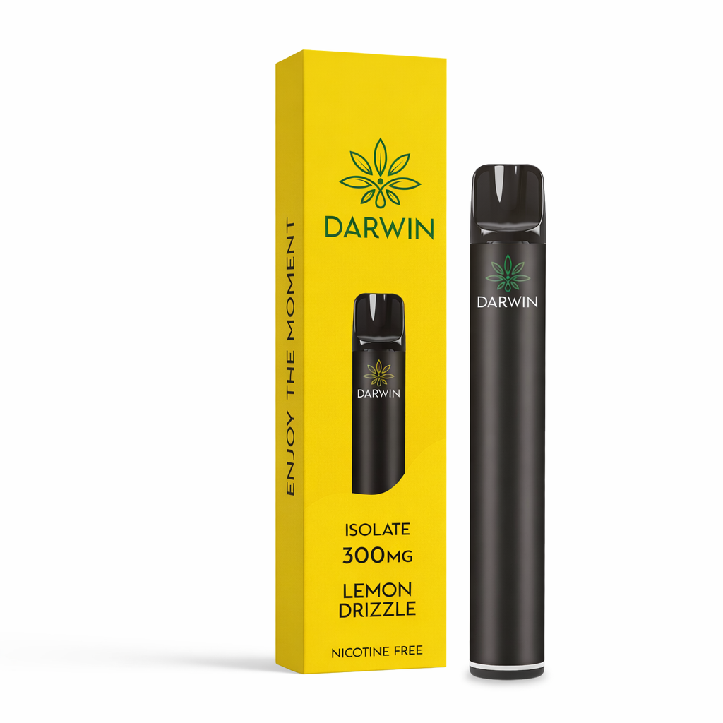Darwin device displayed on a pure white background with clear hardware detailing and clean label presentation.
