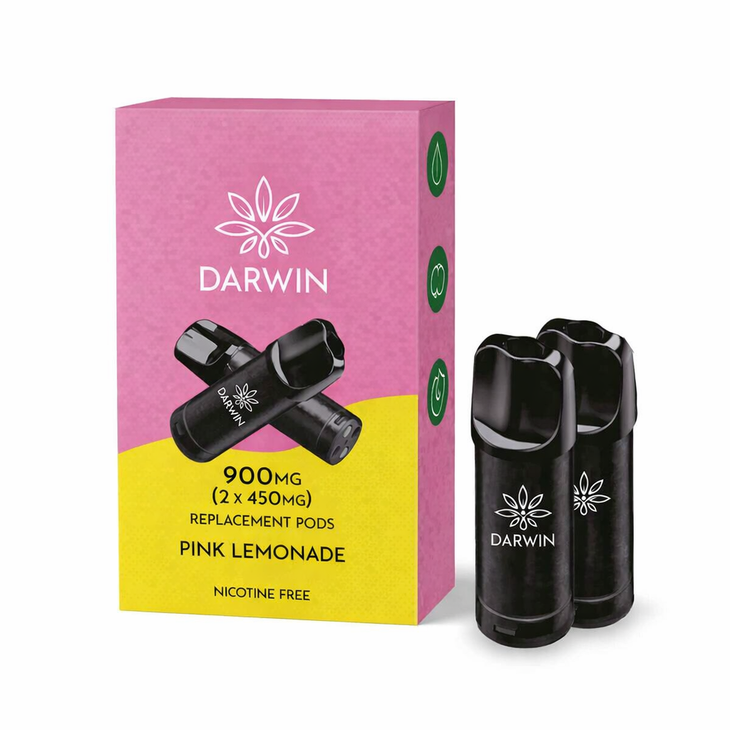 Darwin pod displayed on a pure white background with clear hardware detailing and clean label presentation.
