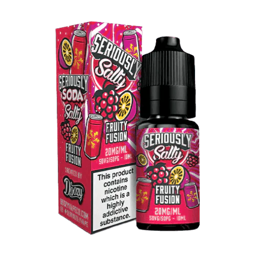 Doozy Seriously Soda Nic Salt 10ml E-Liquids Box of 10