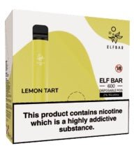 Elf Bar 600 Puffs Disposable Vape Pod (BOX OF 10)