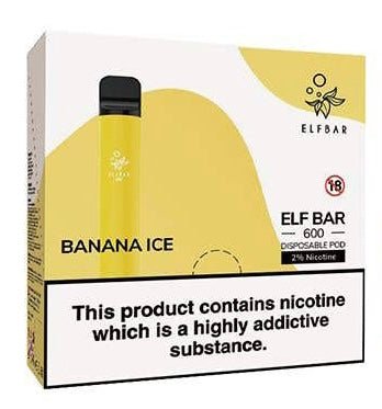 Elf Bar 600 Puffs Disposable Vape Pod (BOX OF 10)