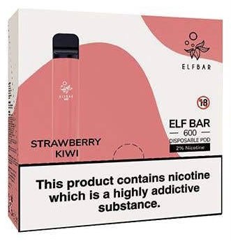 Elf Bar 600 Puffs Disposable Vape Pod (BOX OF 10)