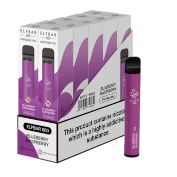 Elf Bar 600 Puffs Disposable Vape Pod (BOX OF 10)