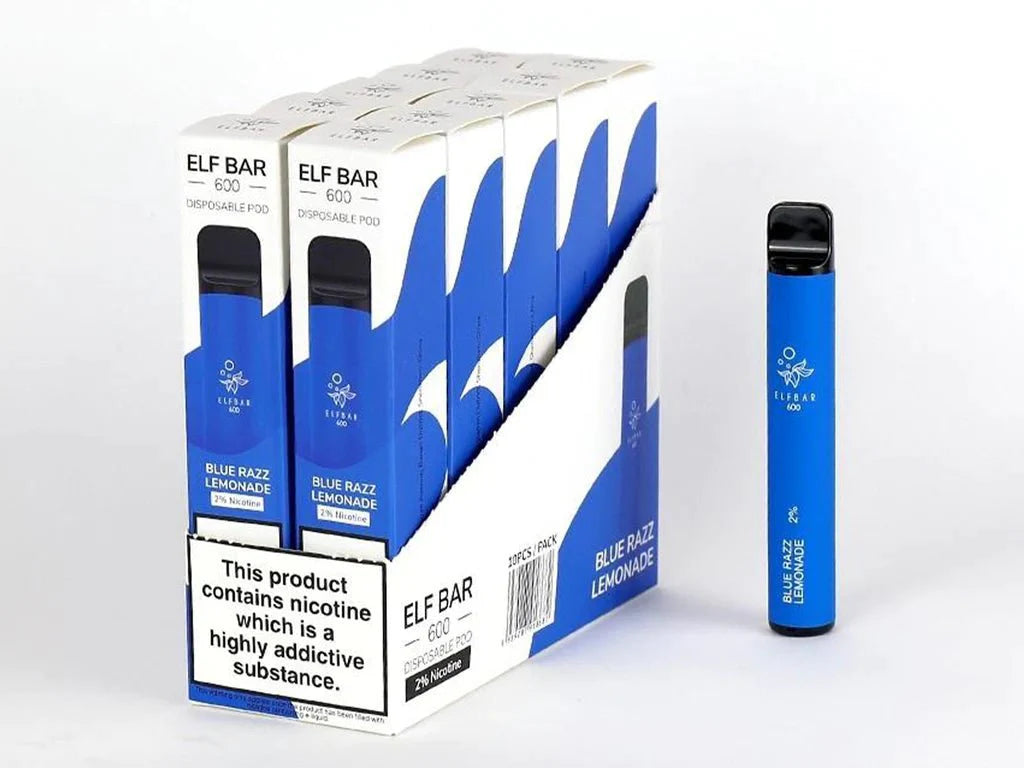 Elf Bar 600 Puffs Disposable Vape Pod (BOX OF 10)