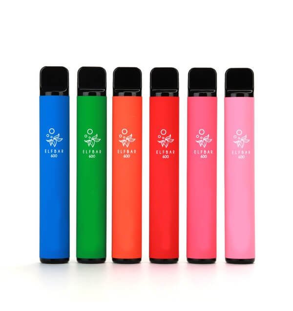 Elf Bar 600 - ZERO NICOTINE- Disposable Vape Pod - 0mg - (BOX OF 10)