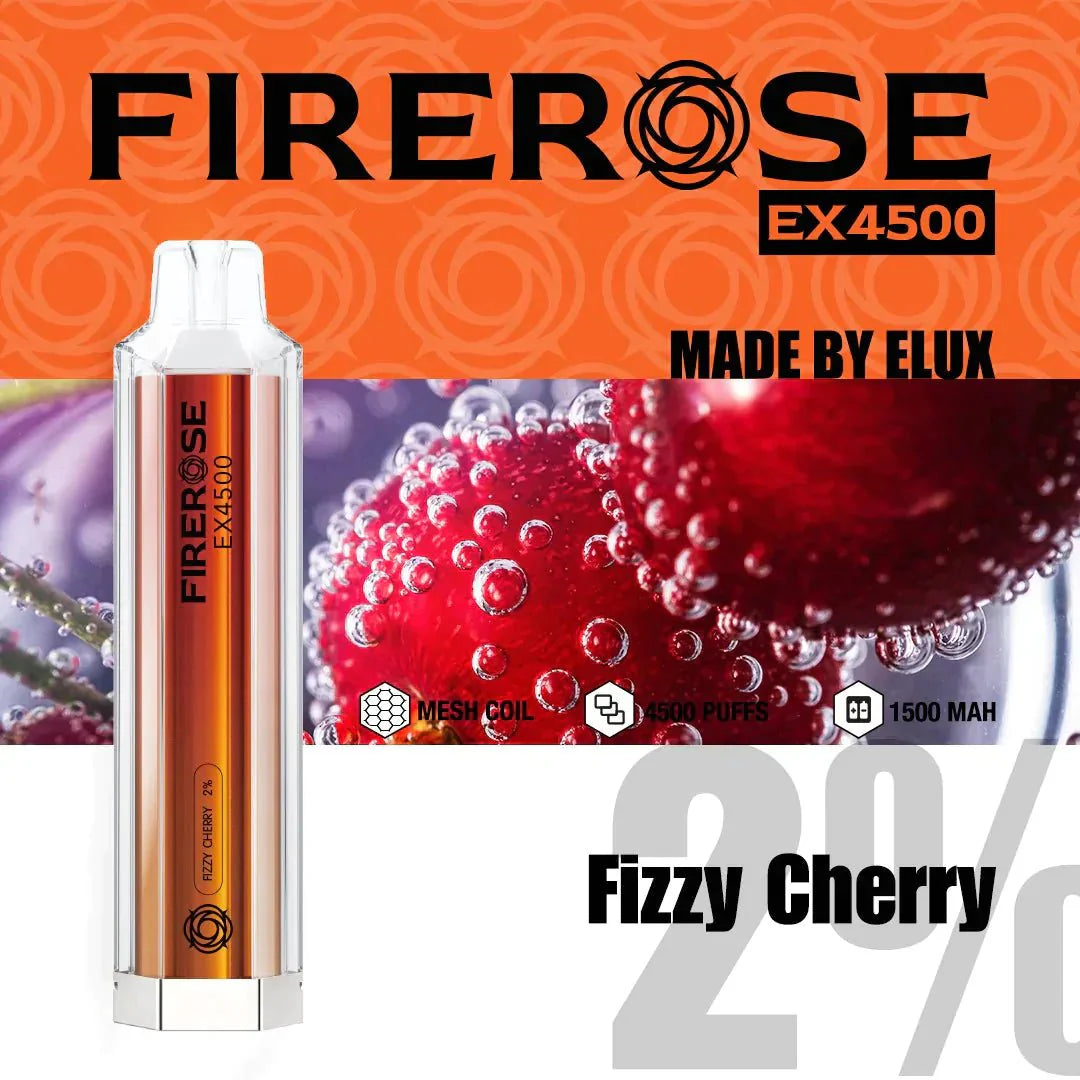 Elux Firerose EX4500 Disposable Vape Pod (BOX OF 10)