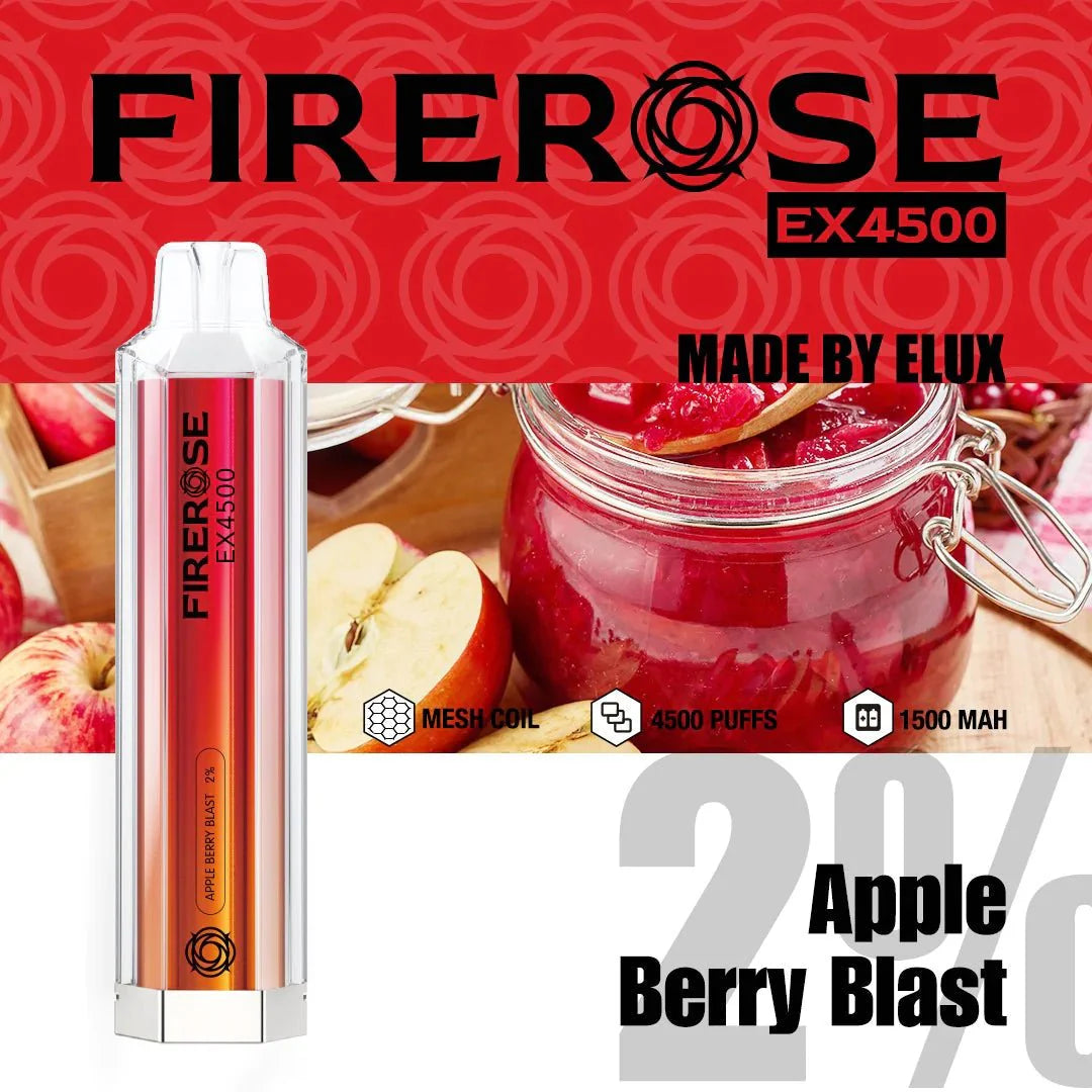 Elux Firerose EX4500 Disposable Vape Pod