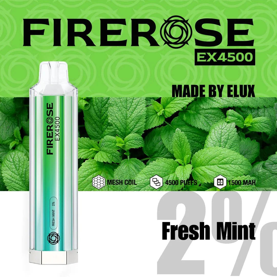 Elux Firerose EX4500 Disposable Vape Pod