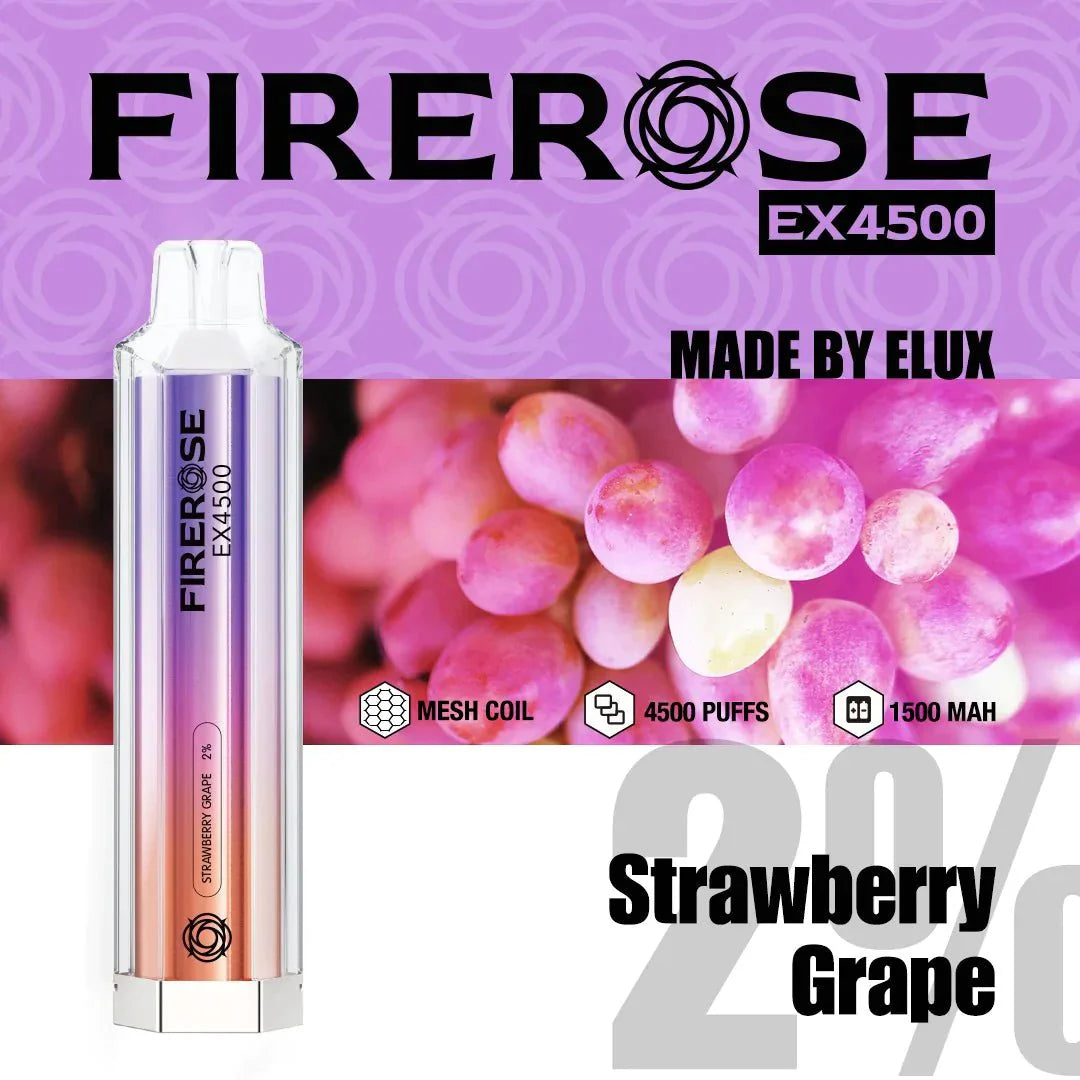 Elux Firerose EX4500 Disposable Vape Pod