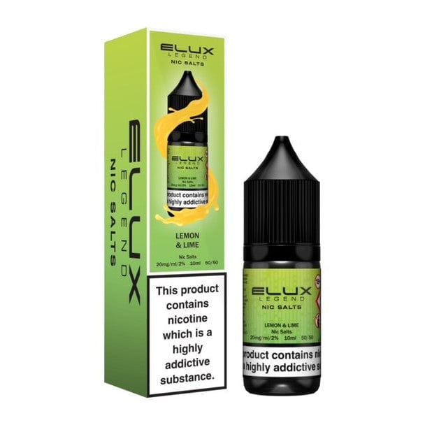 Elux Legend Nic Salts - 10ml E-liquids - (BOX OF 10)