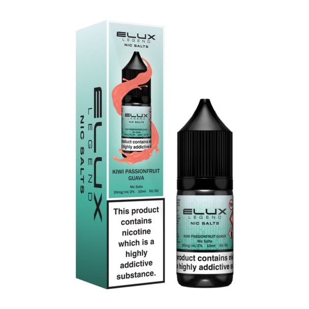 Elux Legend Nic Salts - 10ml E-liquids - (BOX OF 10)