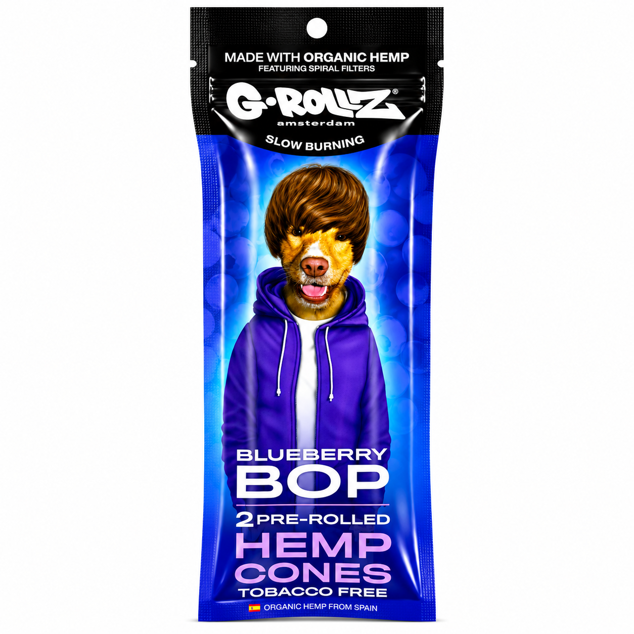 G Rollz Hemp Cones – 2‑in‑1 Pack | Natural Rolling Accessory