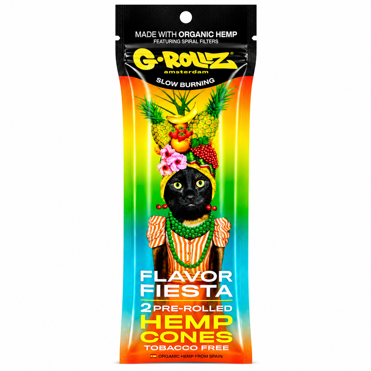 G Rollz Hemp Cones – 2‑in‑1 Pack | Natural Rolling Accessory