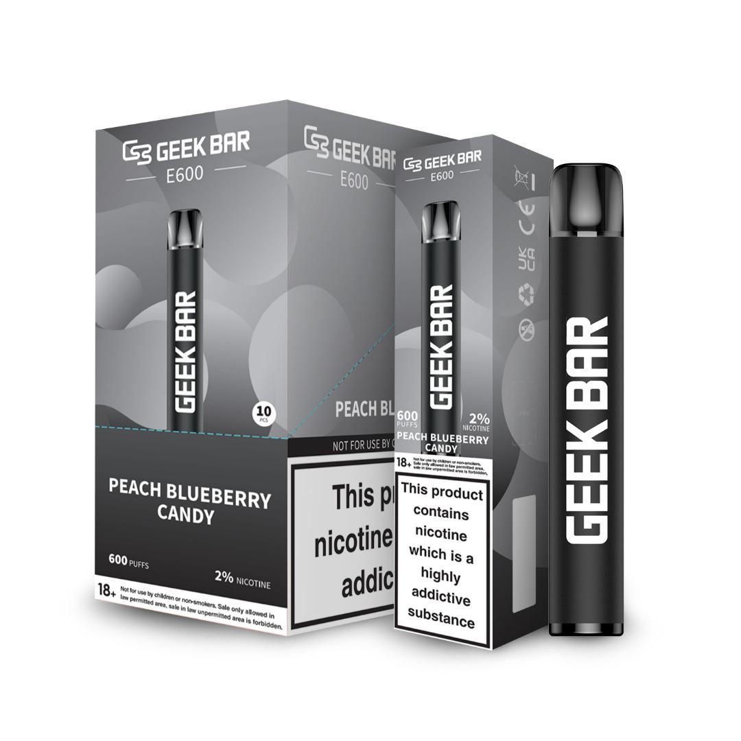 Geek Bar E600 Disposable Vape Pod (BOX OF 10)