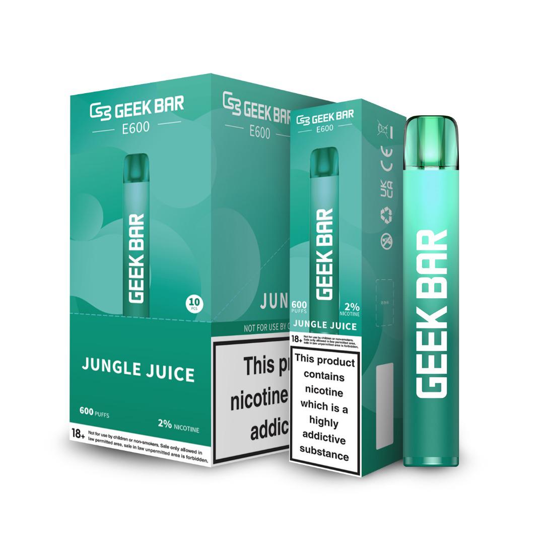 Geek Bar E600 Disposable Vape Pod (BOX OF 10)