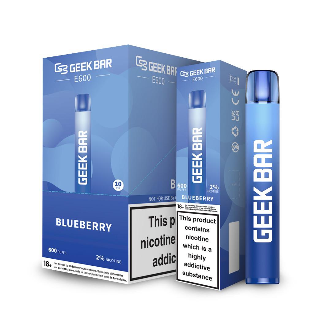 Geek Bar E600 Disposable Vape Pod (BOX OF 10)