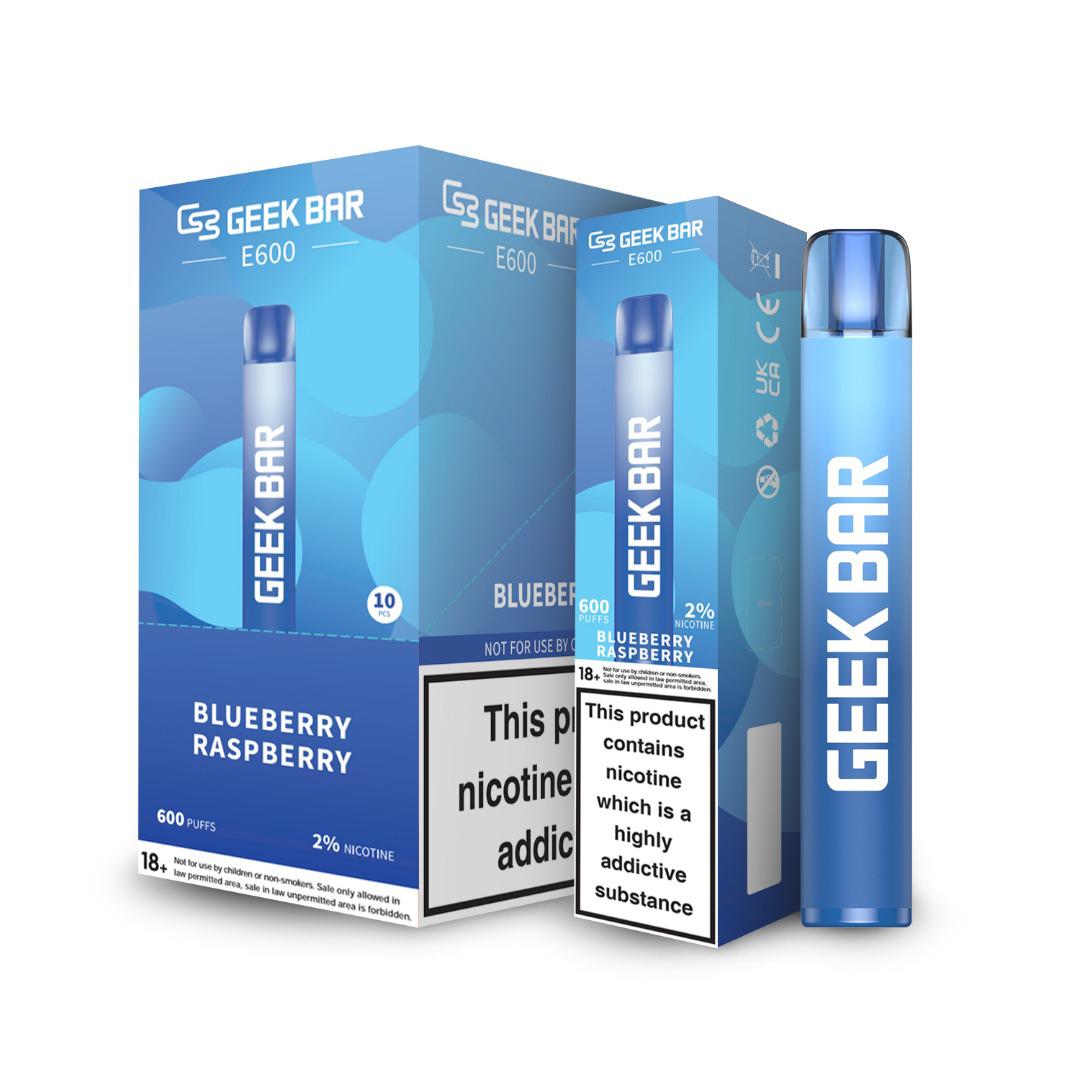 Geek Bar E600 Disposable Vape Pod (BOX OF 10)