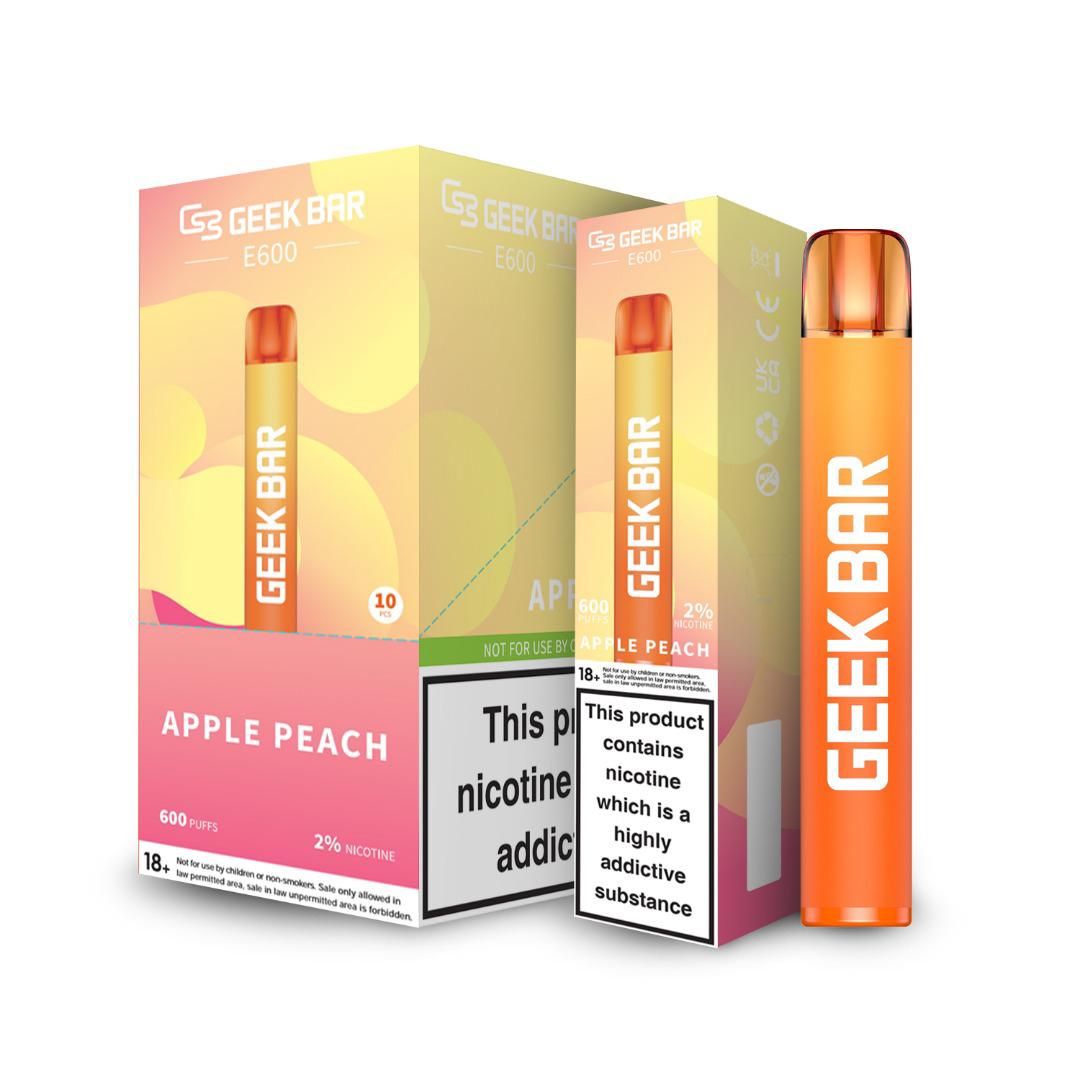 Geek Bar E600 Disposable Vape Pod (BOX OF 10)