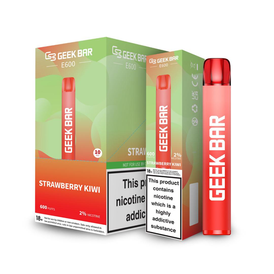 Geek Bar E600 Disposable Vape Pod (BOX OF 10)