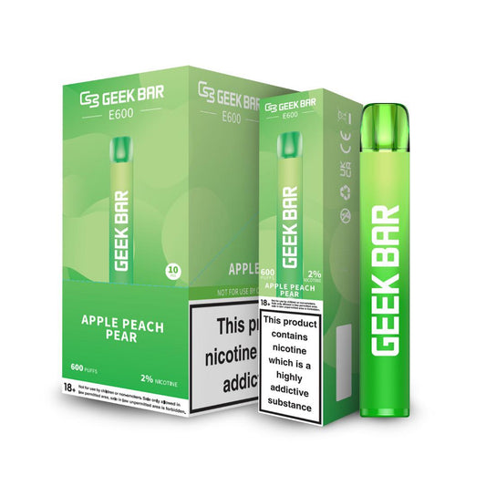 Geek Bar E600 Disposable Vape Pod (BOX OF 10)