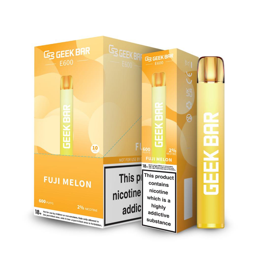 Geek Bar E600 Disposable Vape Pod (BOX OF 10)