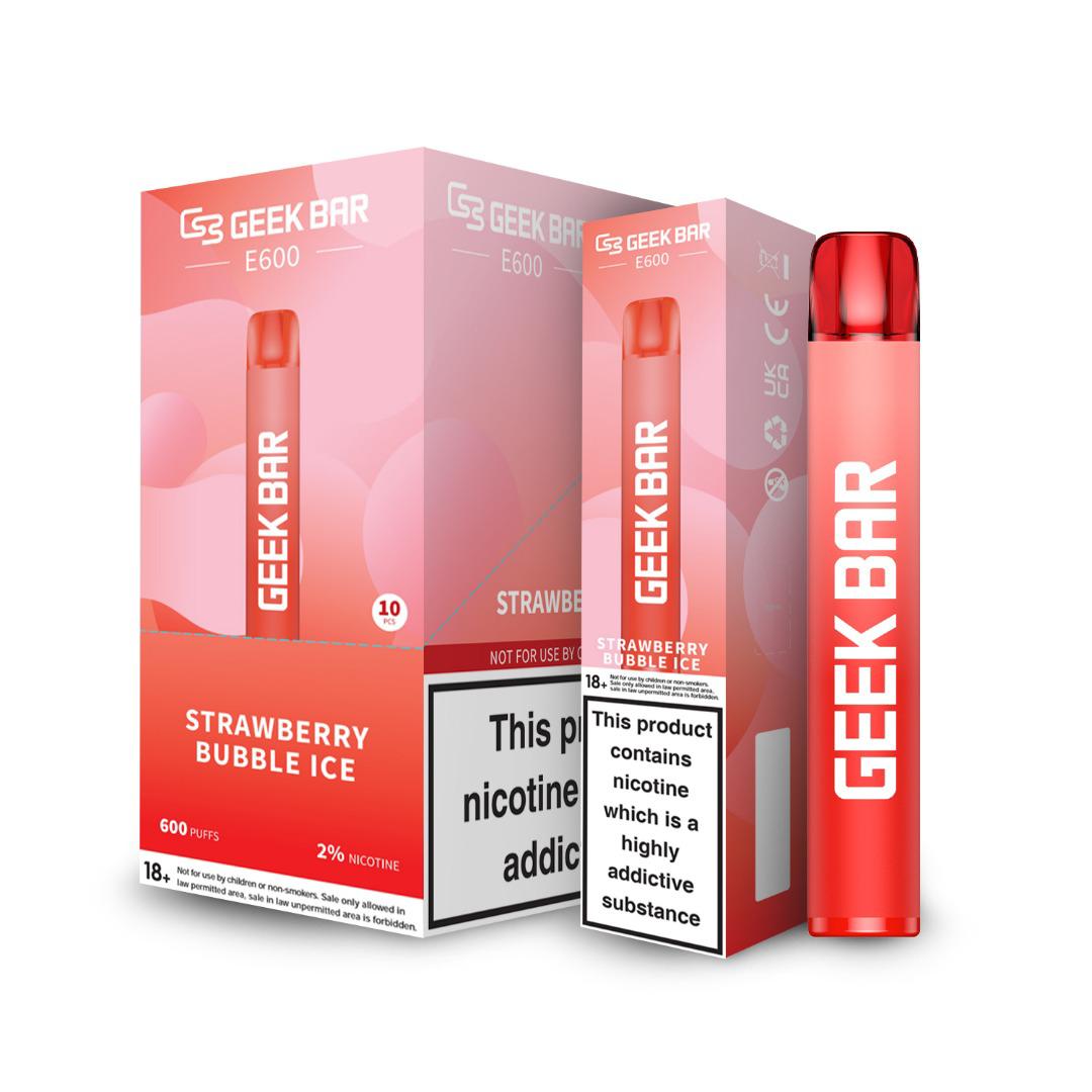 Geek Bar E600 Disposable Vape Pod (BOX OF 10)