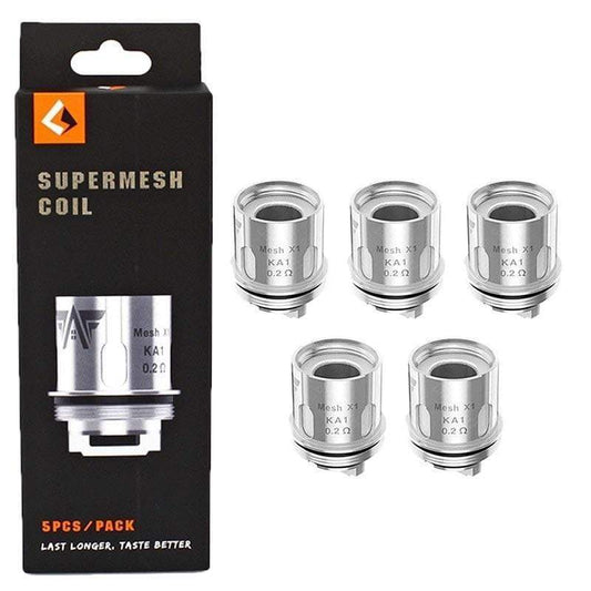 Geek Vape - Super Mesh X2 And X1 - 0.20 ohm - Coils -  5pack