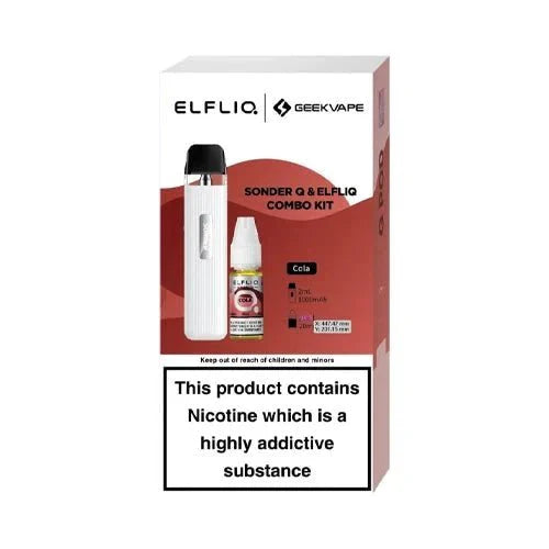 Geekvape Sonder Q Pod Kit and Elfliq Salt Combo Deal