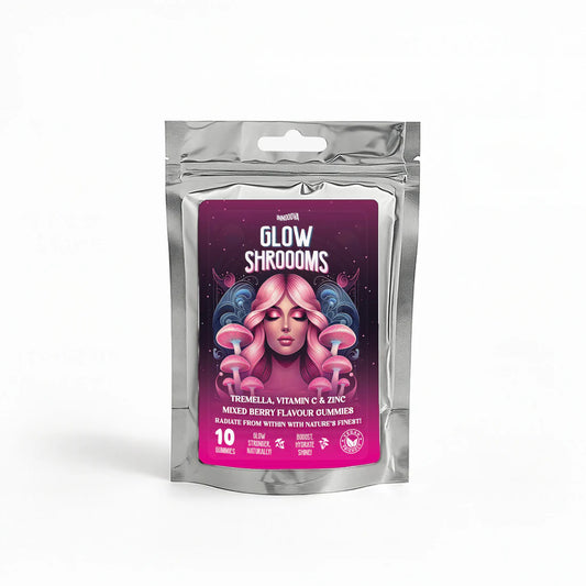 Innooova Glow Shrooms Tramella, Vitamin C & Zinc Gummies Pack of 10