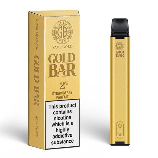 Gold Bar 600 Disposable Vape Pod