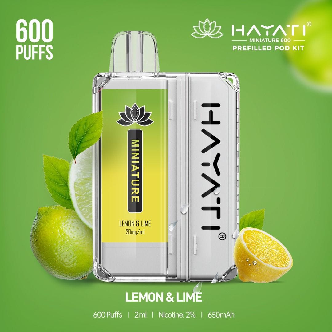 Hayati Miniature 600 Prefilled Pod Kit (BOX OF 5)