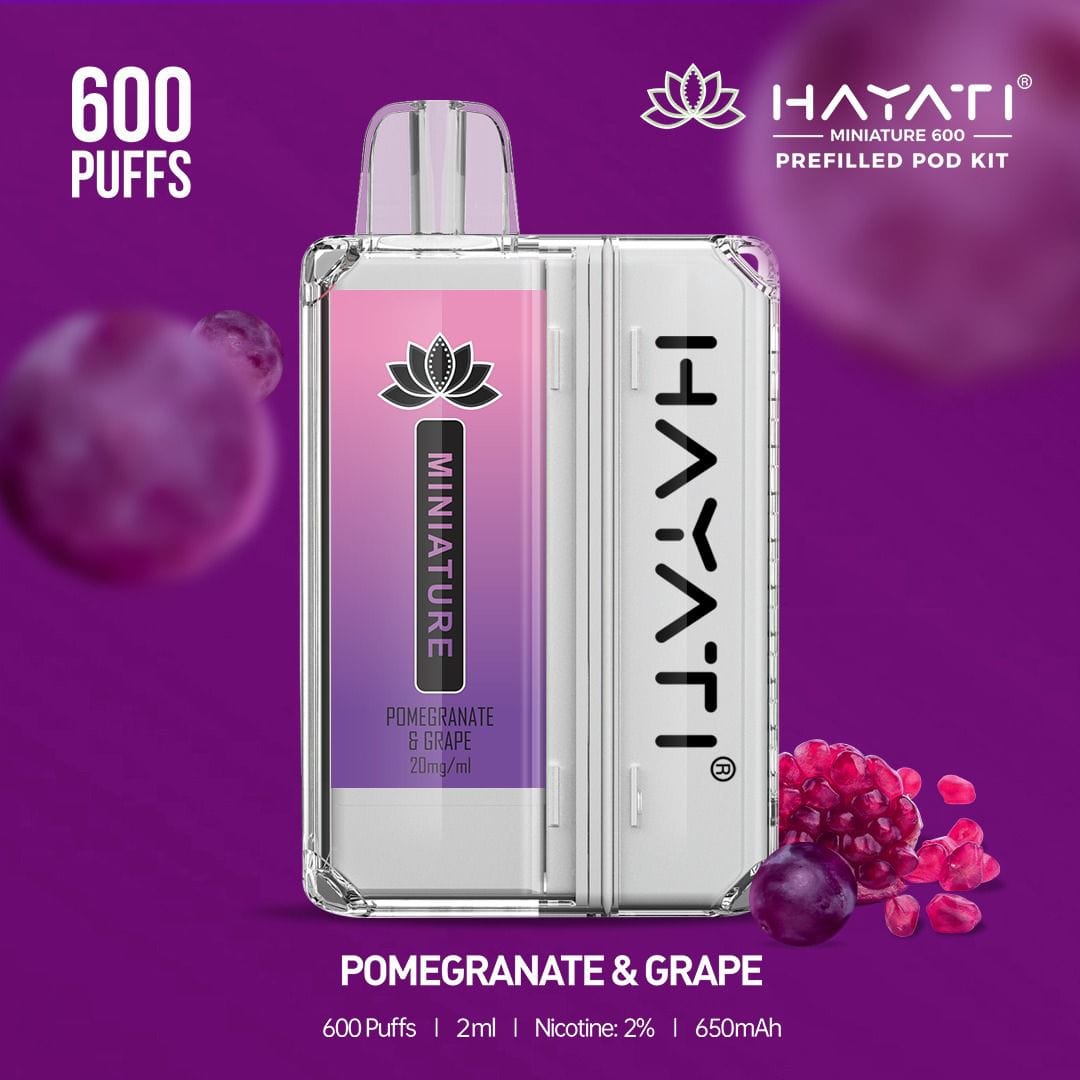 Hayati Miniature 600 Prefilled Pod Kit (BOX OF 5)