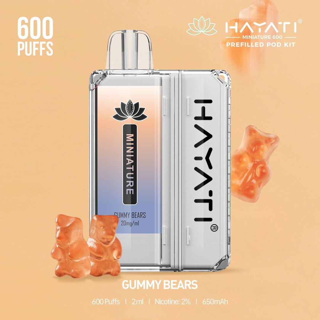 Hayati Miniature 600 Prefilled Pod Kit (BOX OF 5)