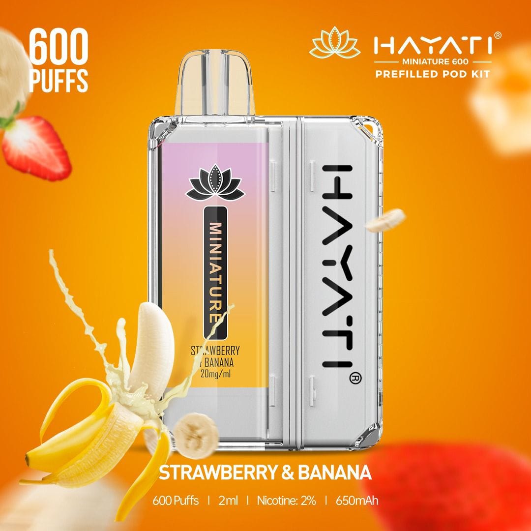 Hayati Miniature 600 Prefilled Pod Kit (BOX OF 5)