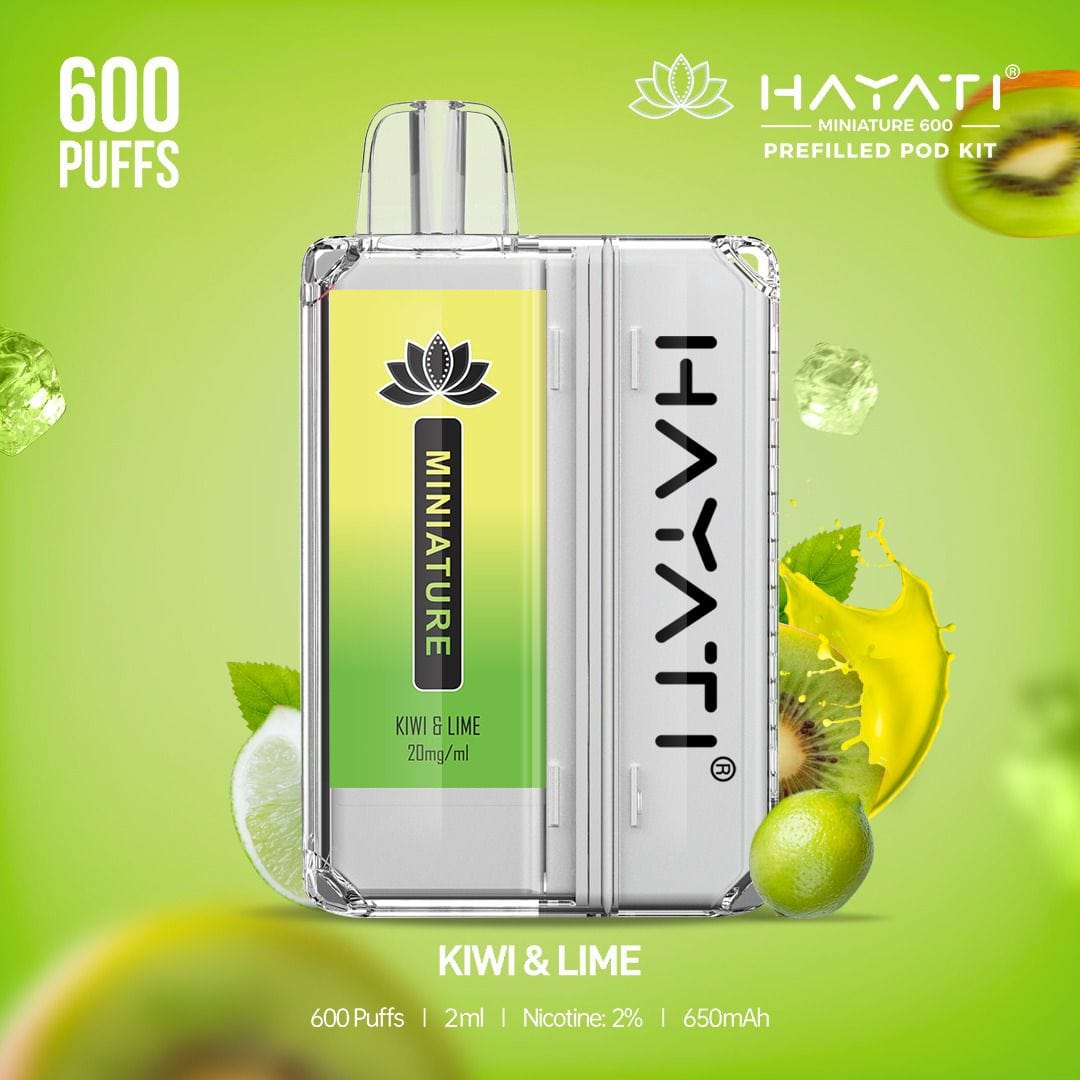 Hayati Miniature 600 Prefilled Pod Kit (BOX OF 5)