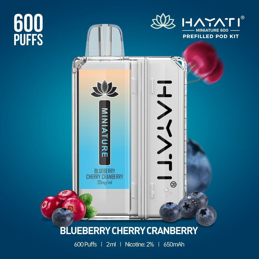 Hayati Miniature 600 Prefilled Pod Kit (BOX OF 5)