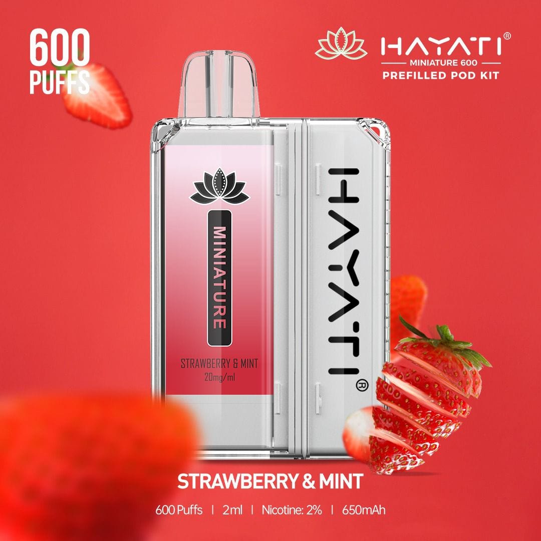 Hayati Miniature 600 Prefilled Pod Kit (BOX OF 5)