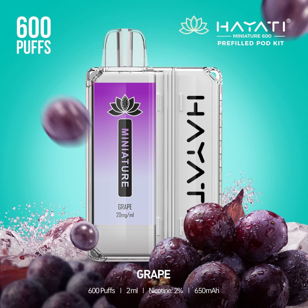 Hayati Miniature 600 Prefilled Pod Kit (BOX OF 5)