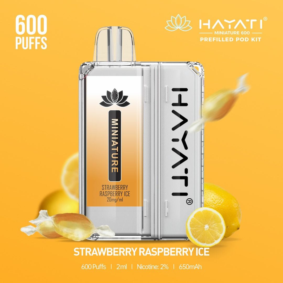 Hayati Miniature 600 Prefilled Pod Kit (BOX OF 5)