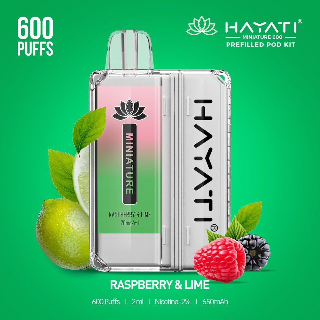 Hayati Miniature 600 Prefilled Pod Kit (BOX OF 5)