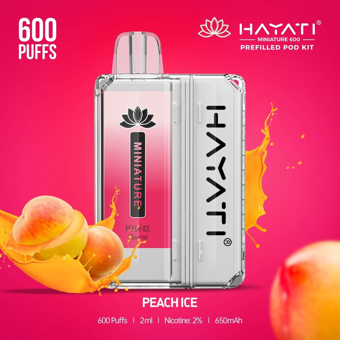 Hayati Miniature 600 Prefilled Pod Kit (BOX OF 5)