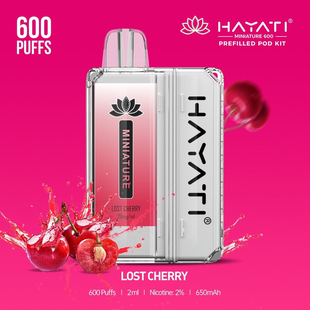 Hayati Miniature 600 Prefilled Pod Kit (BOX OF 5)