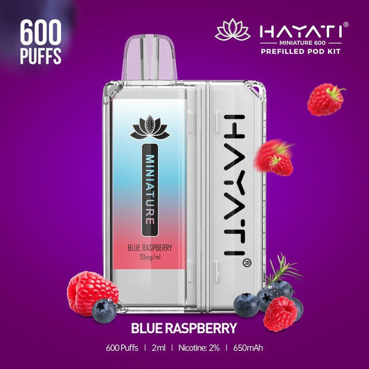 Hayati Miniature 600 Prefilled Pod Kit (BOX OF 5)