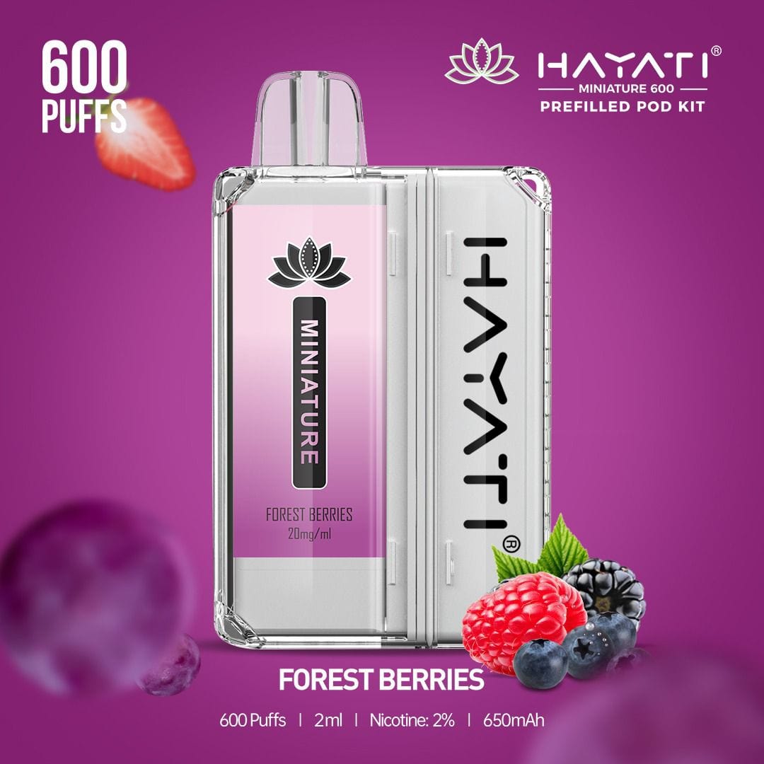 Hayati Miniature 600 Prefilled Pod Kit (BOX OF 5)