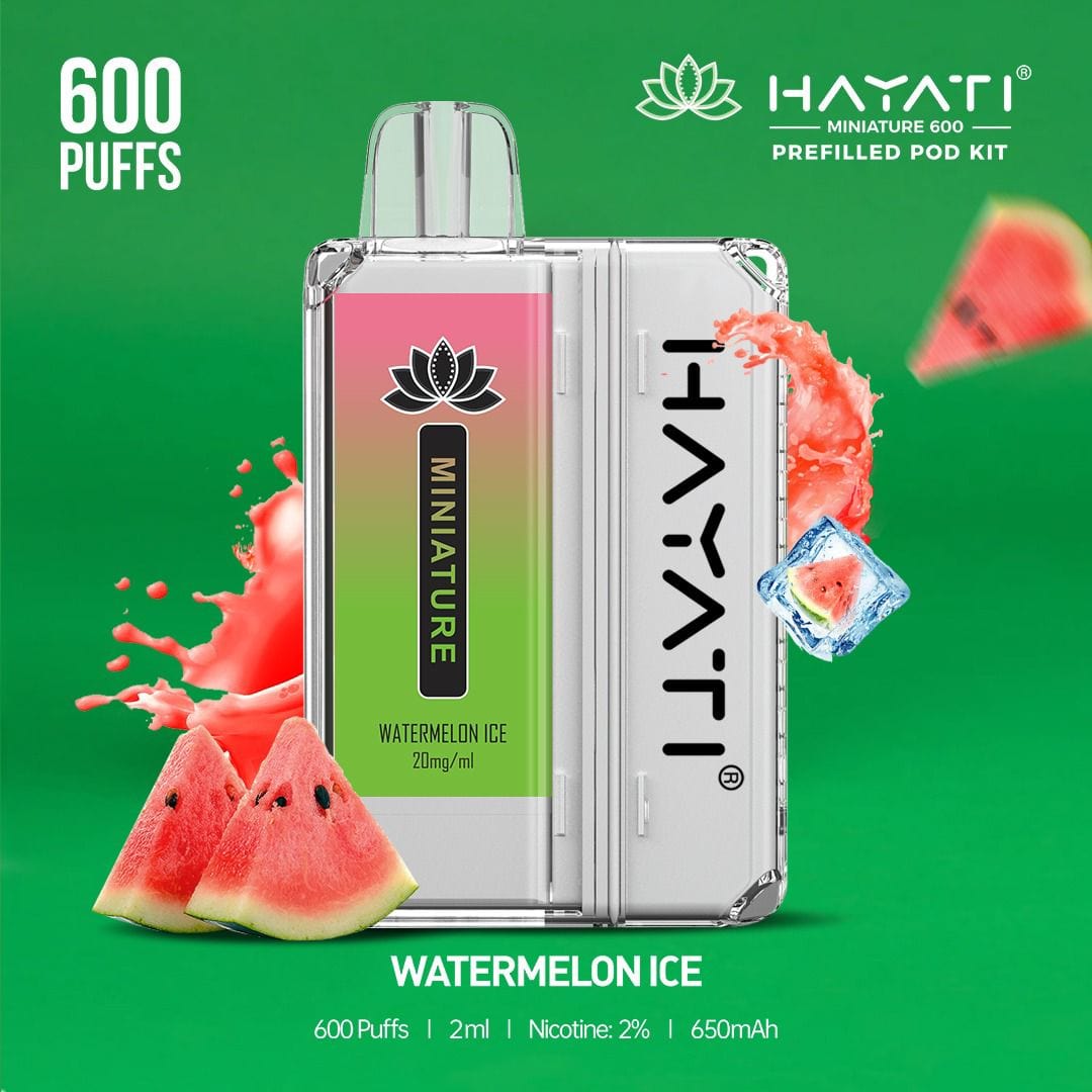 Hayati Miniature 600 Prefilled Pod Kit (BOX OF 5)